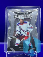 2021-22 O-Pee-Chee Platinum Die Cuts #DC-13 Adam Fox Rangers